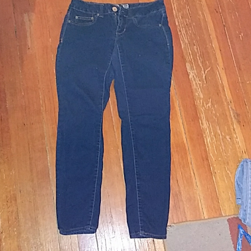Dark blue jeggings